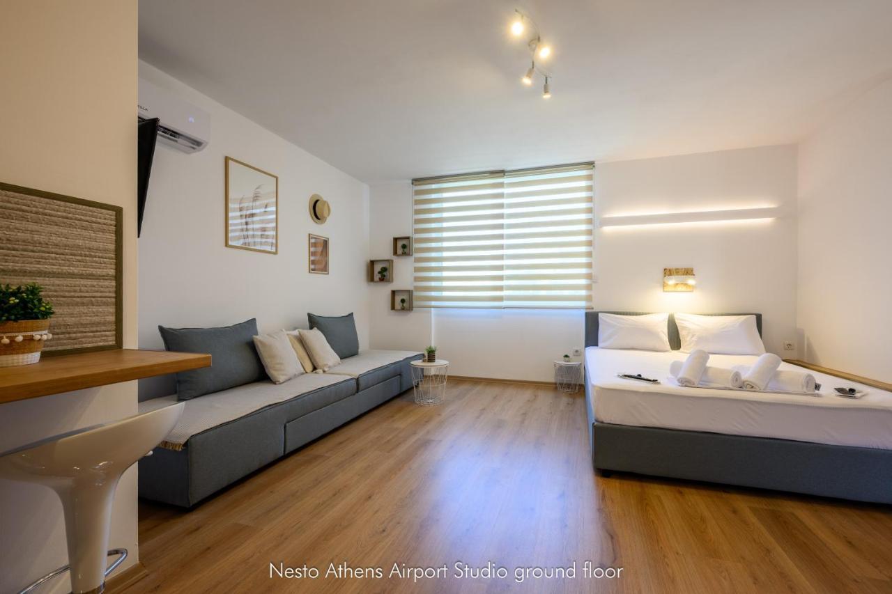 شقة Nesto Athens Airport Zen Spáta المظهر الخارجي الصورة